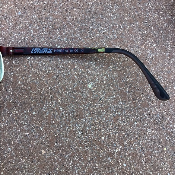 Piovino ULTEM Red/Black Tortoise Eyeglasses Frames PV-IN3004 - Picture 5 of 5